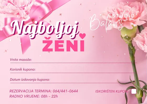 Poklon bon Studio Balans – dizajn wife pink 560 Poklon bon Studio Balans – dizajn wife pink 560